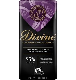 Divine Chocolate Divine Dark Chocolate 85% Large Bar