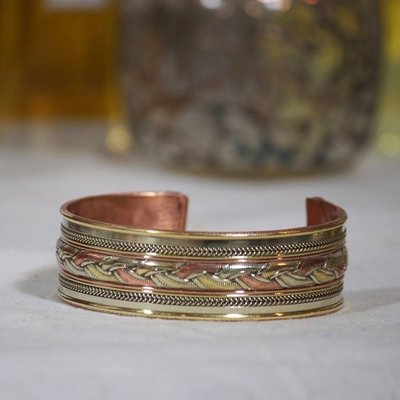 DZI Handmade Healing Ribbon Bracelet