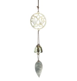 DZI Handmade Lotus Inspiration Door Chime