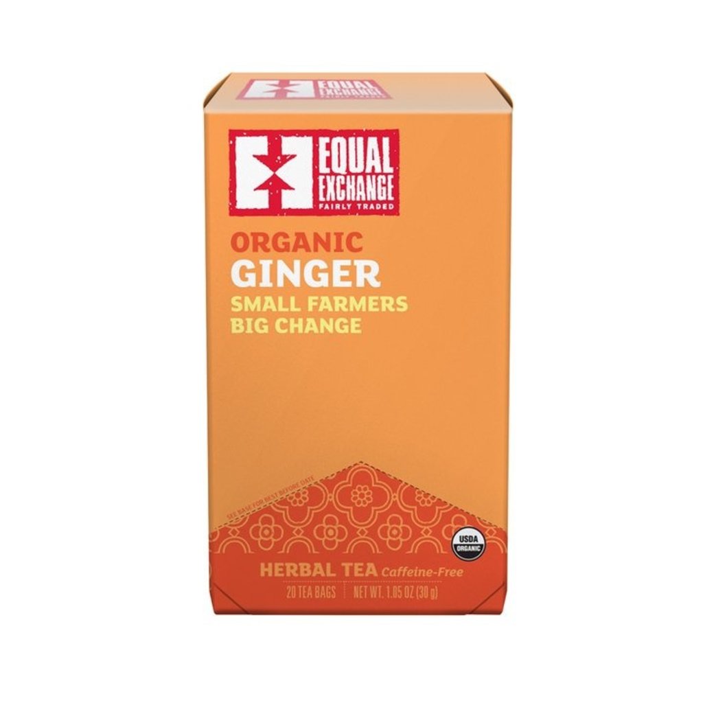 Equal Exchange Organic Ginger Tea 20pc Box