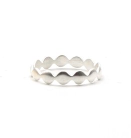 Fair Anita Bubble Silver Ring