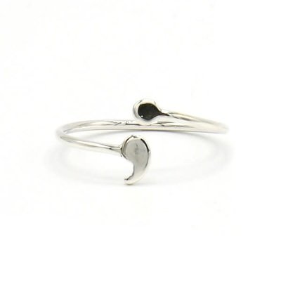 Fair Anita Semi-Colon Sterling Silver Ring