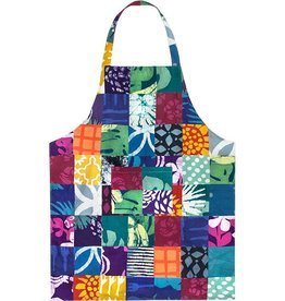 Global Mamas Reversible Apron: Bold Patchwork