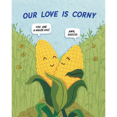 Good Paper Corny Love Card