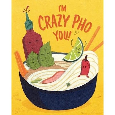 Good Paper Crazy Pho You Love Card