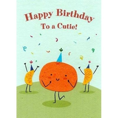 Good Paper Cutie Birthday Card