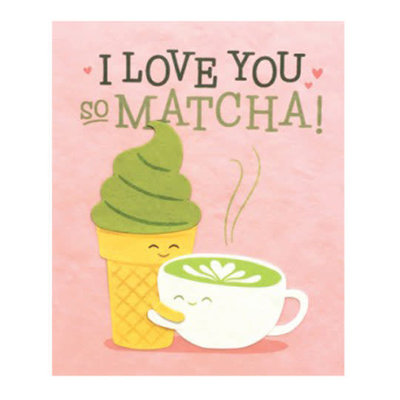 Good Paper Matcha Love Card