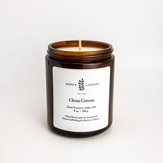 Hopes Landing Clean Cotton Candle 8oz Jar