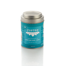 Just Tea Kenyan Earl Grey Loose Leaf Tea Tin