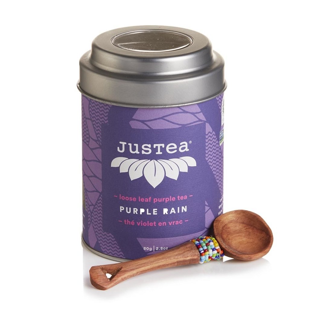 Just Tea Purple Rain Loose Leaf Tea Tin