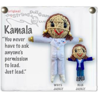 Kamibashi Kamala White Jacket String Doll Keychain