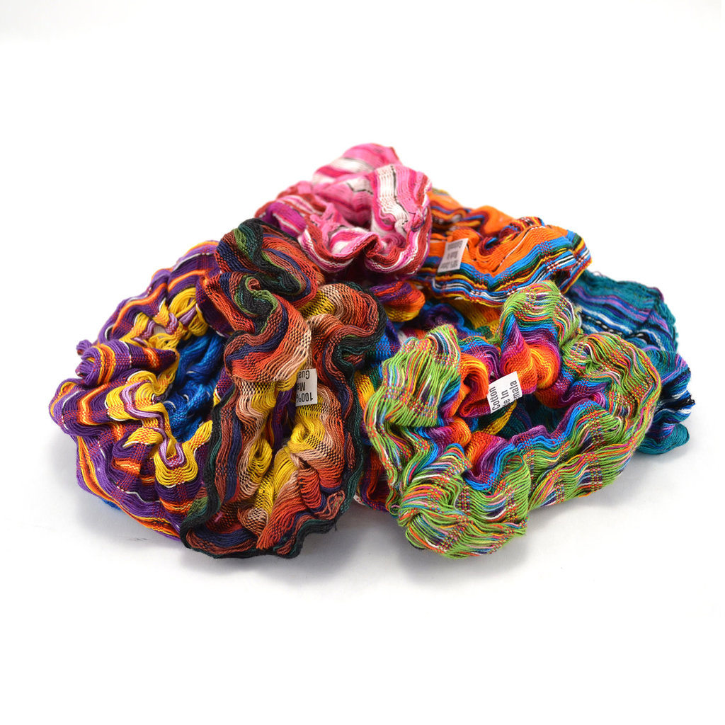 Lucia's Imports San Antonio Woven Hair Scrunchie