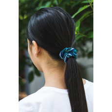 Lucia's Imports San Antonio Woven Hair Scrunchie