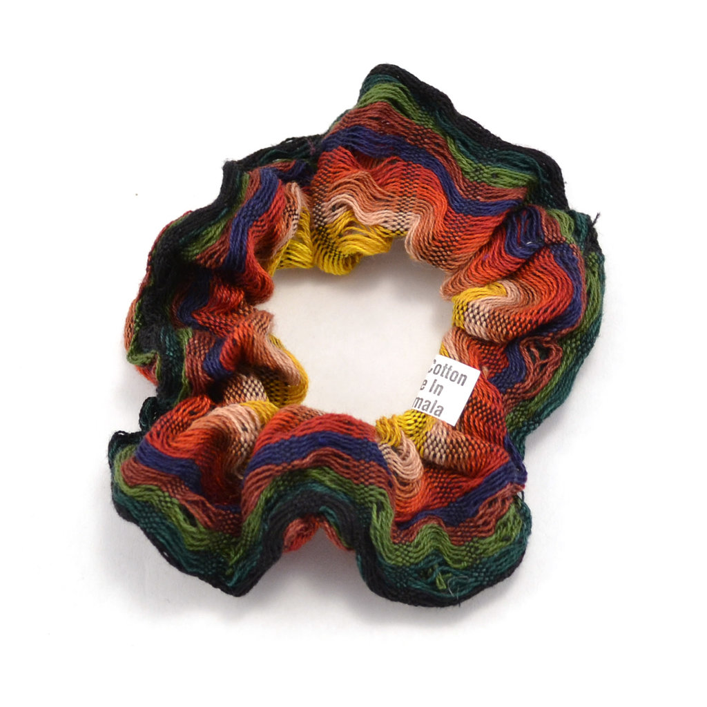 Lucia's Imports San Antonio Woven Hair Scrunchie