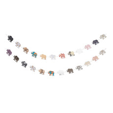 Matr Boomie Metallic Cotton Garland: Elephant