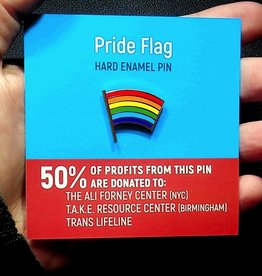 Microcosm Pride Flag Hard  Enamel Pin