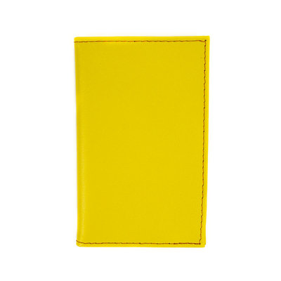 Minga Imports Signature Leather Bifold Yellow