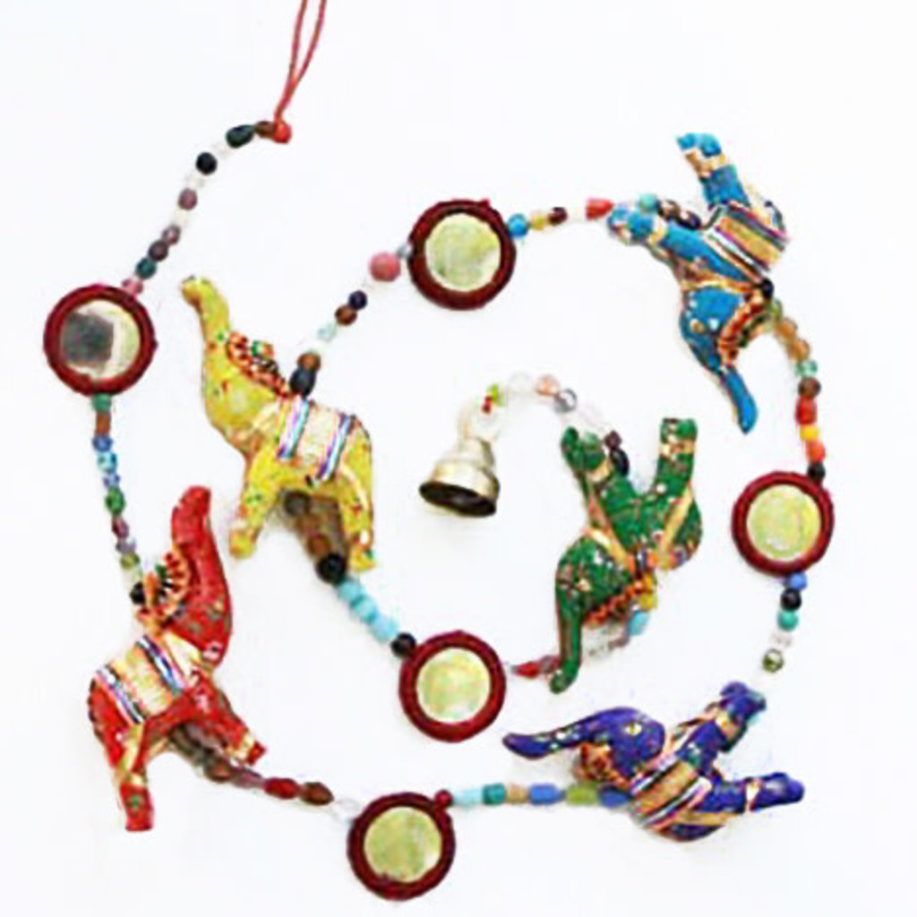 Mira Fair Trade Prosperity Tota Hanging Elephants