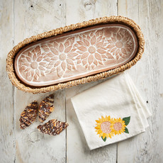 Serrv Bread Warmer: Sunflower Harvest