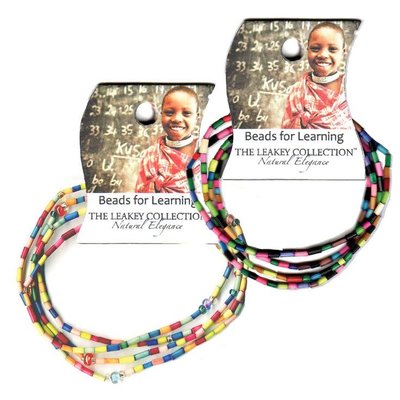 Swahili Imports Beads For Learning Bracelet Multicolor