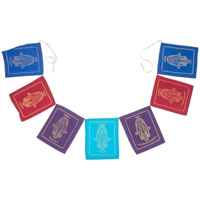 Ten Thousand Villages Hamsa Jewish Blessing Garland