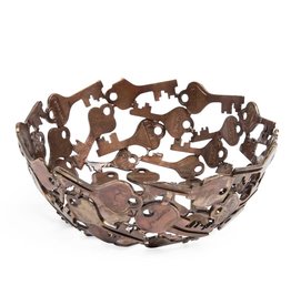 Ten Thousand Villages Recycled Key Bowl