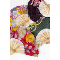 Ten Thousand Villages Sari Folding Fan