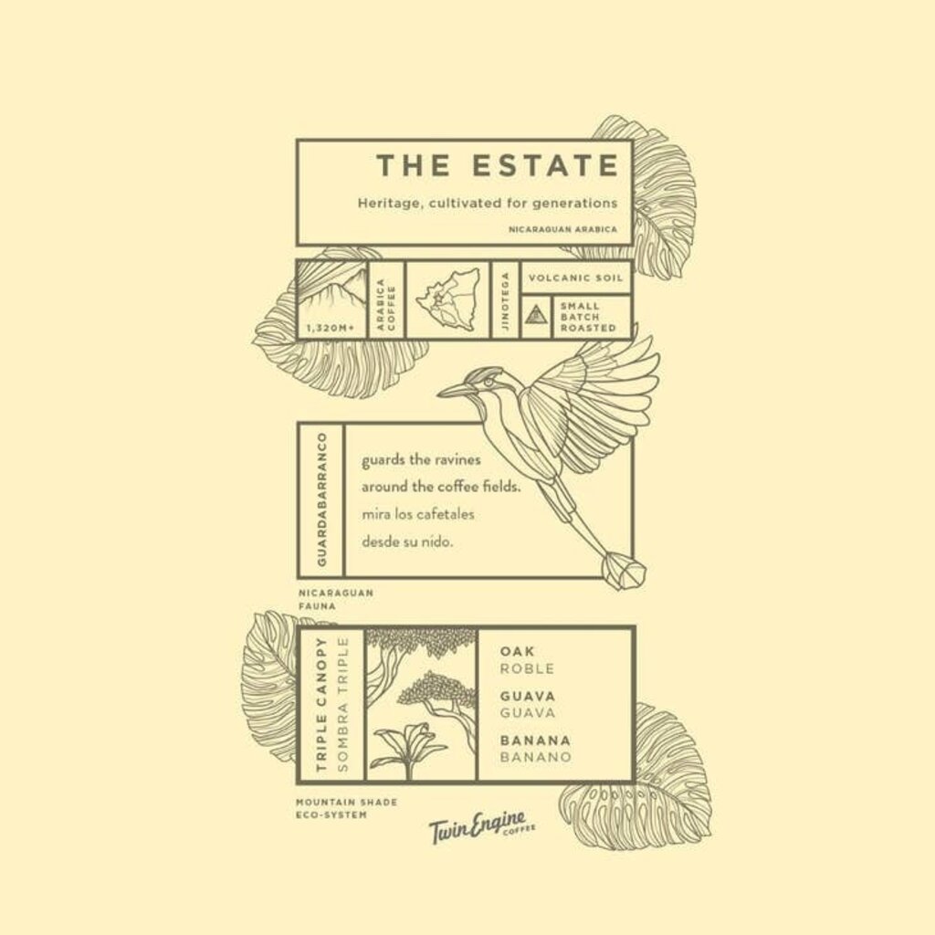 The Estate Medium Roast--Ground Coffee