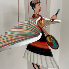 Tulia's Artisan Gallery Flying Mobile: Frida Kahlo