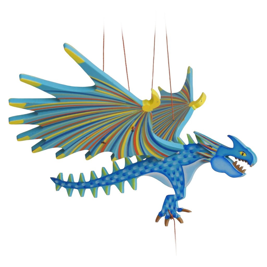 Tulia's Artisan Gallery Flying Mobile: Spike Dragon