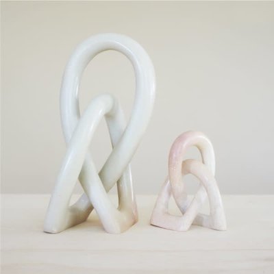 Venture Imports Small Wedding Knot Sculpture Natural