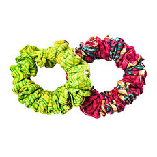 World Finds Sari Chic Mini Scrunchies