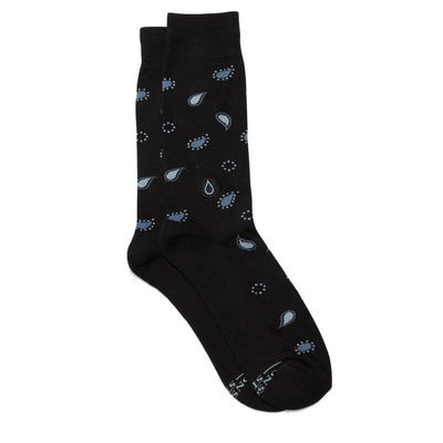 Conscious Step Socks that Give Water Paisley Small