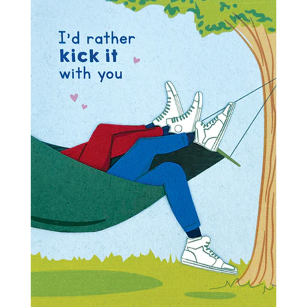 Good Paper Kick It Love Card