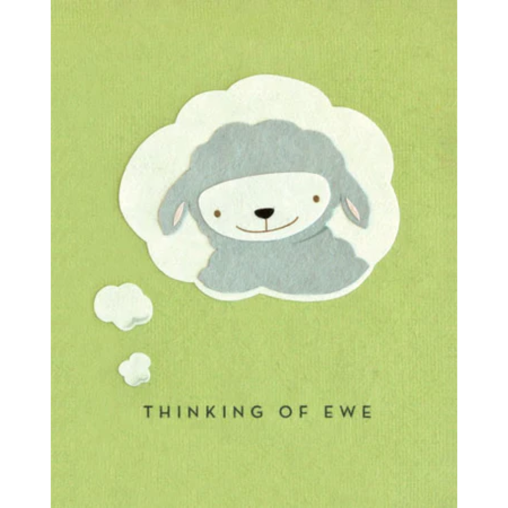 Good Paper Thinking of Ewe Card