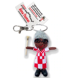 Kamibashi Alma Thomas String Doll Keychain