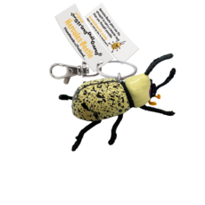 Kamibashi Hercules Beetle String Doll Keychain