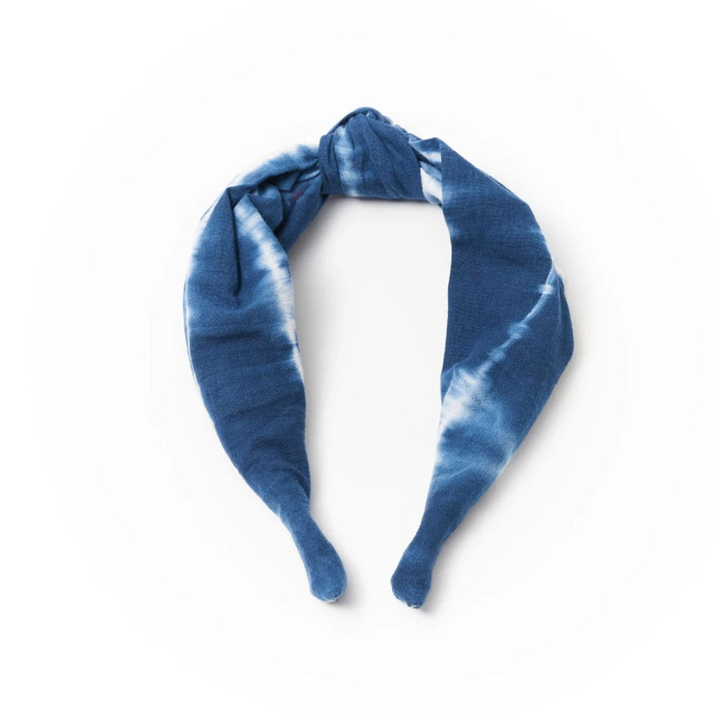 Matr Boomie Shibori Cotton Knotted Headband