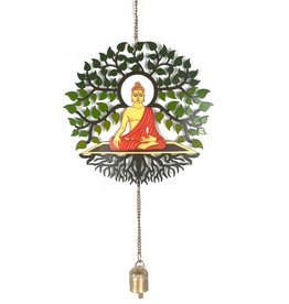 Mira Fair Trade Buddha Bodhi Tree Chime