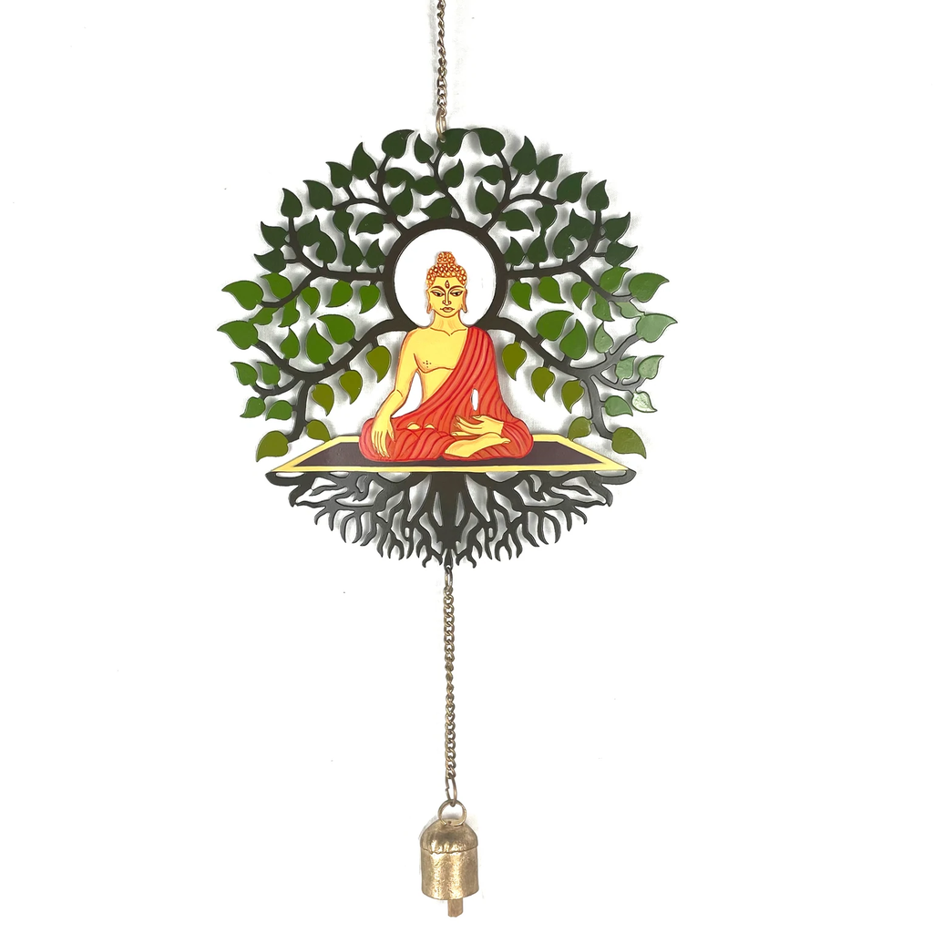 Mira Fair Trade Buddha Bodhi Tree Chime