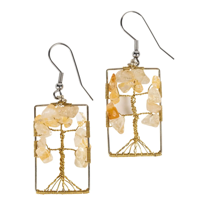 Ten Thousand Villages Arboles Drop Earrings