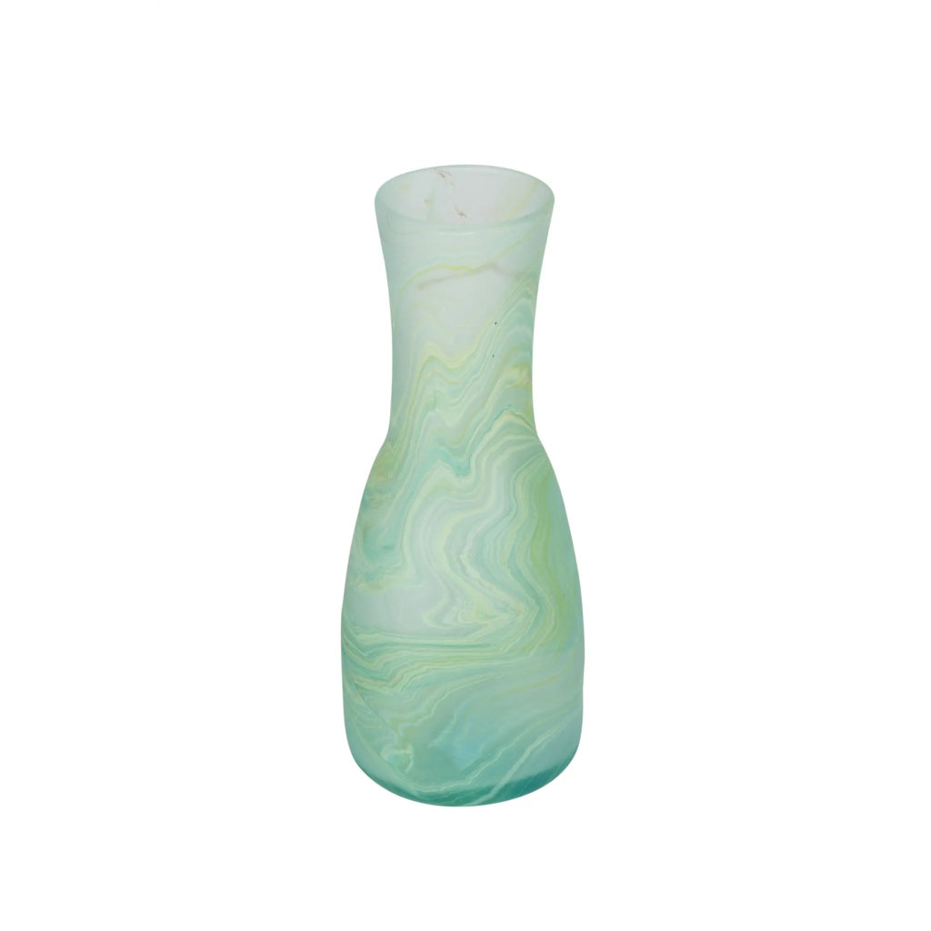 Ten Thousand Villages Oasis Phoenician Glass Carafe