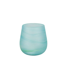 Ten Thousand Villages Oasis Stemless Tumbler/Candleholder