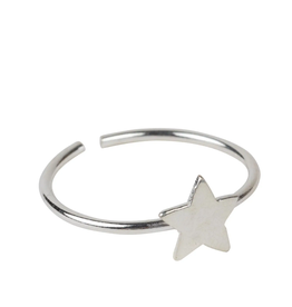 Ten Thousand Villages Silver Star Bright Rings