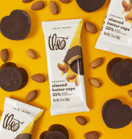 Theo Chocolate 55% Dark Chocolate Almond Butter Cups