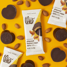 Theo Chocolate 55% Dark Chocolate Almond Butter Cups