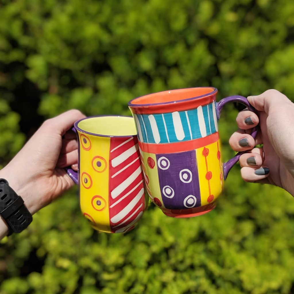 Thumbprint Artifacts Carousel Ceramic Mug