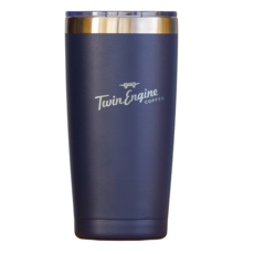 Twin Engine Coffee 20 oz Tumbler Oxford Blue/ Stainless Steel