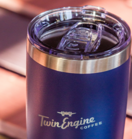 Twin Engine Coffee 20 oz Tumbler Oxford Blue/ Stainless Steel