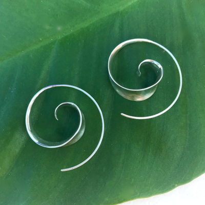 Women's Peace Collection Bulan Sterling Silver Earrings